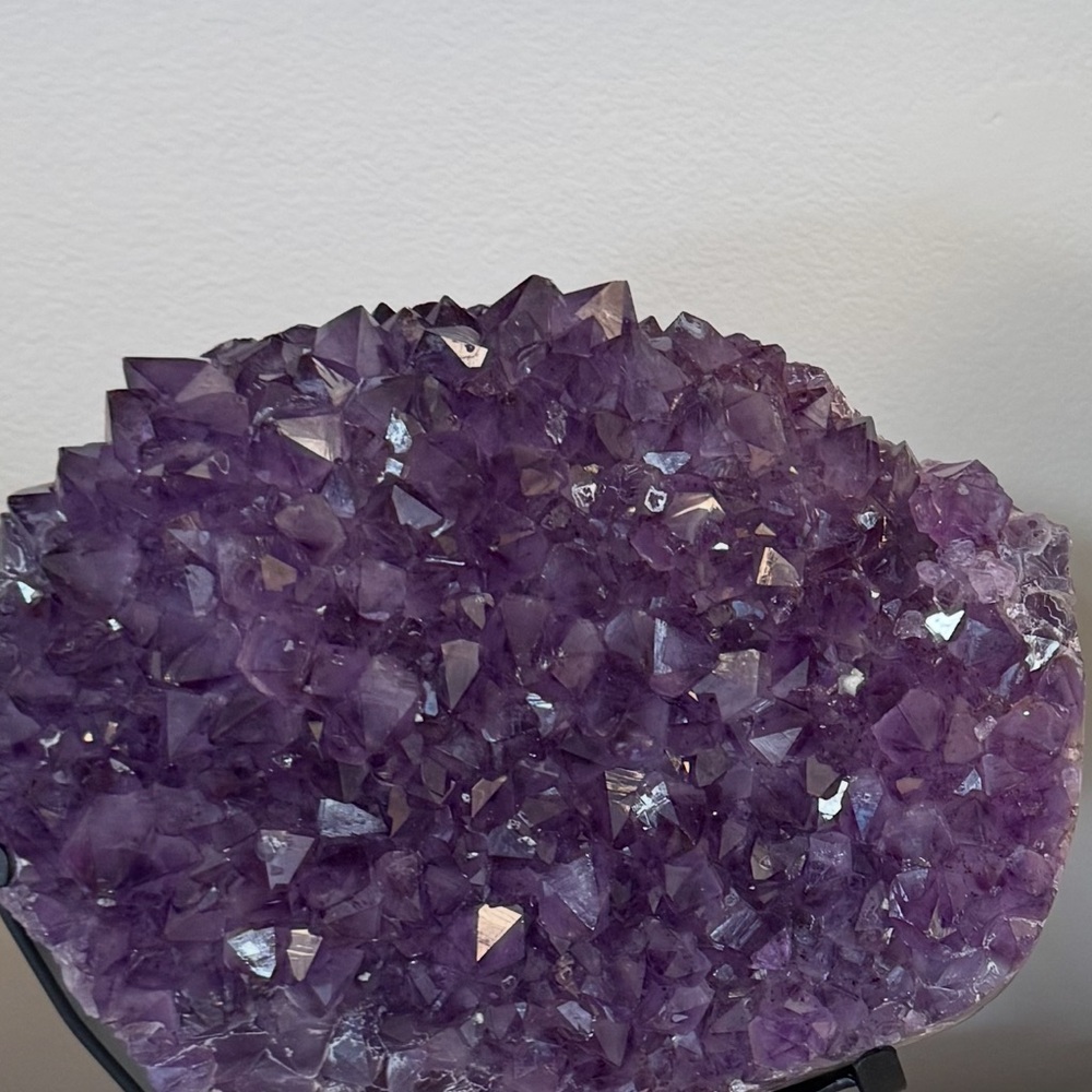 Vibrant Purple Crystal Cluster